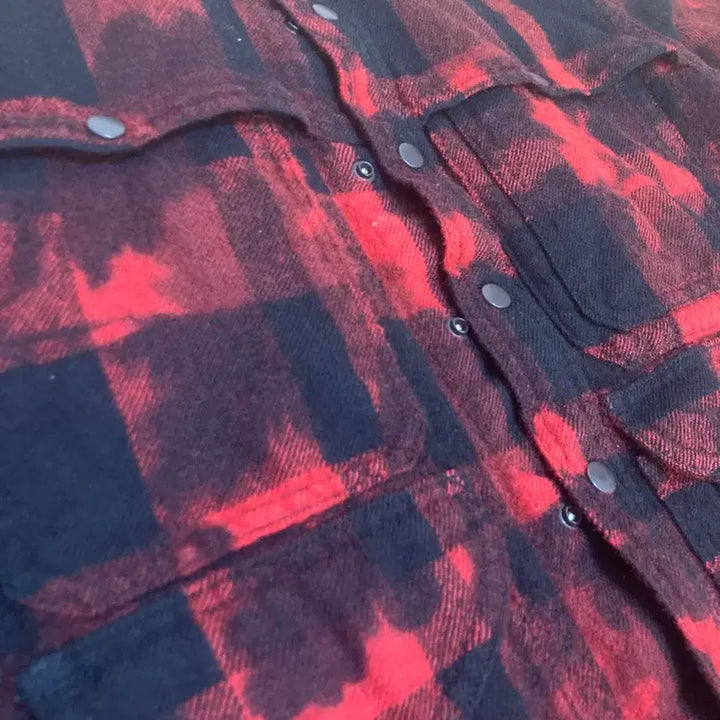 [BUNJANG] Beams Plus Wool Check Shirt S / 빔즈 플러스 울 체크 셔츠 S