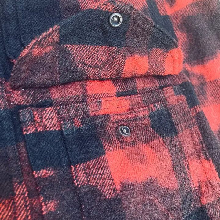 [BUNJANG] Beams Plus Wool Check Shirt S / 빔즈 플러스 울 체크 셔츠 S