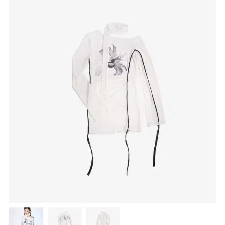 [BUNJANG] Elf Lily Scarf Top / elfelfelfarchives 엘프엘프엘프  lily scarf top