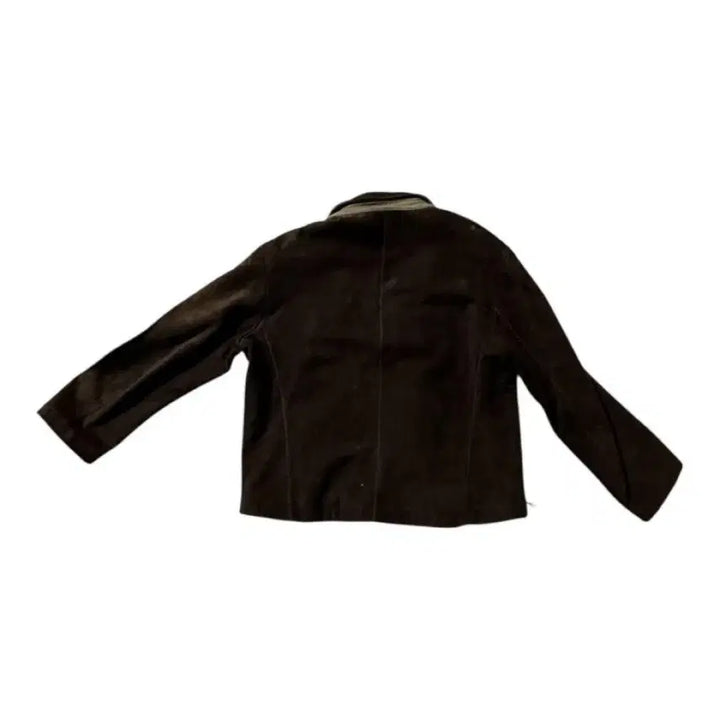 [BUNJANG] KRIZIA UOMO Italy Lambskin Suede Dark Brown Jacket / KRIZIA UOMO Italy 램스킨 스웨이드 다크 브라운 클래식