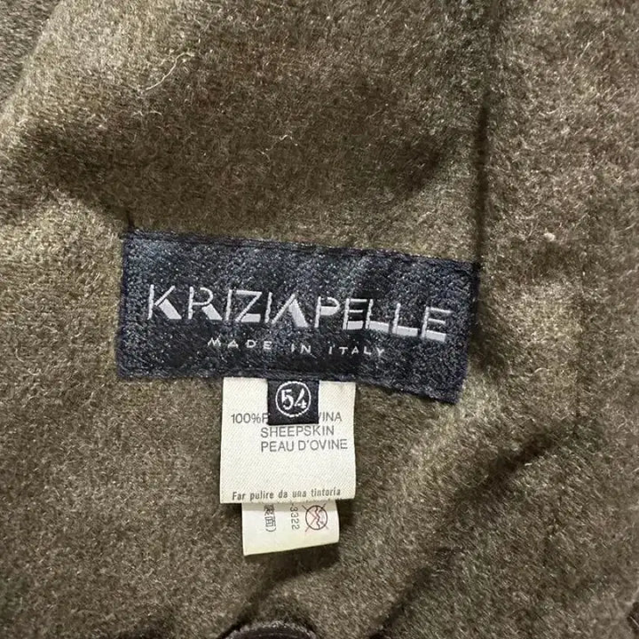 [BUNJANG] KRIZIA UOMO Italy Lambskin Suede Dark Brown Jacket / KRIZIA UOMO Italy 램스킨 스웨이드 다크 브라운 클래식