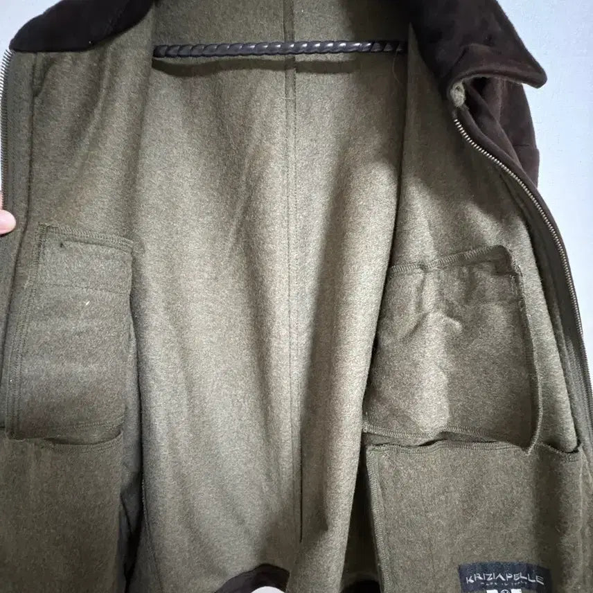 [BUNJANG] KRIZIA UOMO Italy Lambskin Suede Dark Brown Jacket / KRIZIA UOMO Italy 램스킨 스웨이드 다크 브라운 클래식