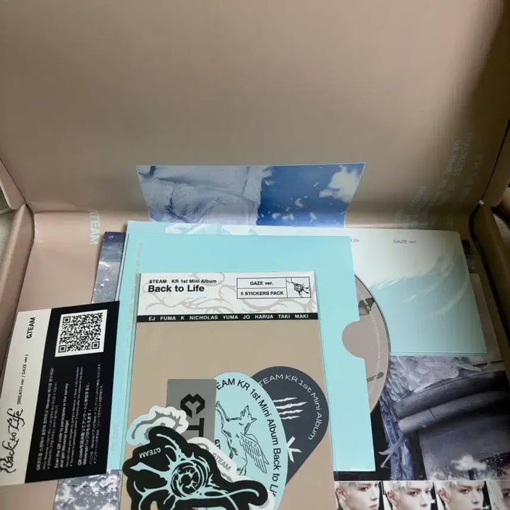 [BUNJANG] &TEAM Back to Life Unsealed Album Full Package / &team back to life 개봉 앨범 판매 풀세트 위버스 급처
