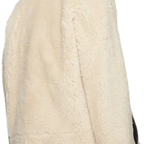 [BUNJANG] Sacai Shearling Blouson Jacket / 사카이 시어링 블루종 퍼 자켓 블랙/에크루