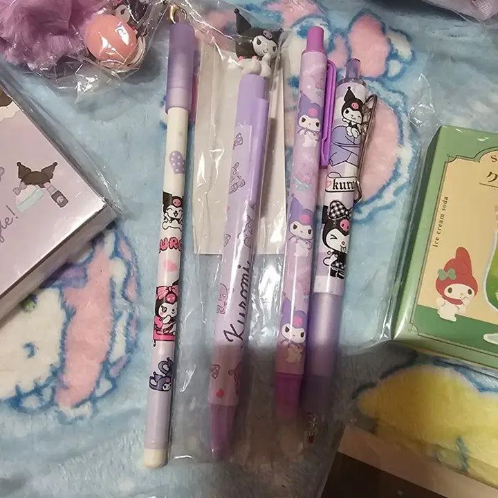 [BUNJANG] Kuromi Stationery Set / 쿠로미 잡화 문구 모음:)