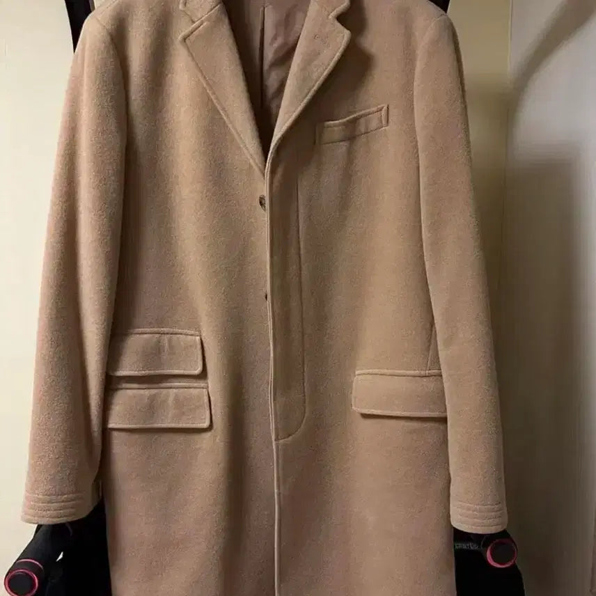 [BUNJANG] Polo Ralph Lauren Rugby Single Camel Coat / 폴로랄프로렌 럭비라인 싱글 카멜코트