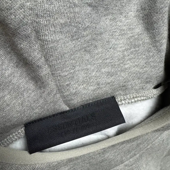 [BUNJANG] Essential Pullover Hoodie Dark Heather Oatmeal / 에센셜 풀오버 후드 다크 헤더 오트밀 - 24SS