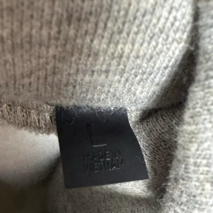 [BUNJANG] Essential Pullover Hoodie Dark Heather Oatmeal / 에센셜 풀오버 후드 다크 헤더 오트밀 - 24SS