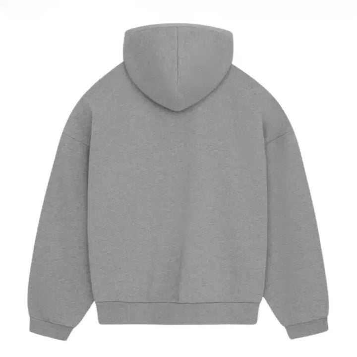 [BUNJANG] Essential Pullover Hoodie Dark Heather Oatmeal / 에센셜 풀오버 후드 다크 헤더 오트밀 - 24SS