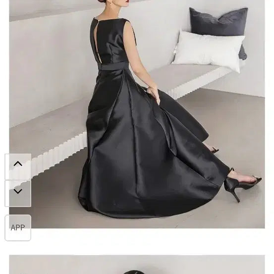 [BUNJANG] Dint Mikado Long Dress / 딘트 미카도 원피스