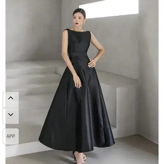 [BUNJANG] Dint Mikado Long Dress / 딘트 미카도 원피스