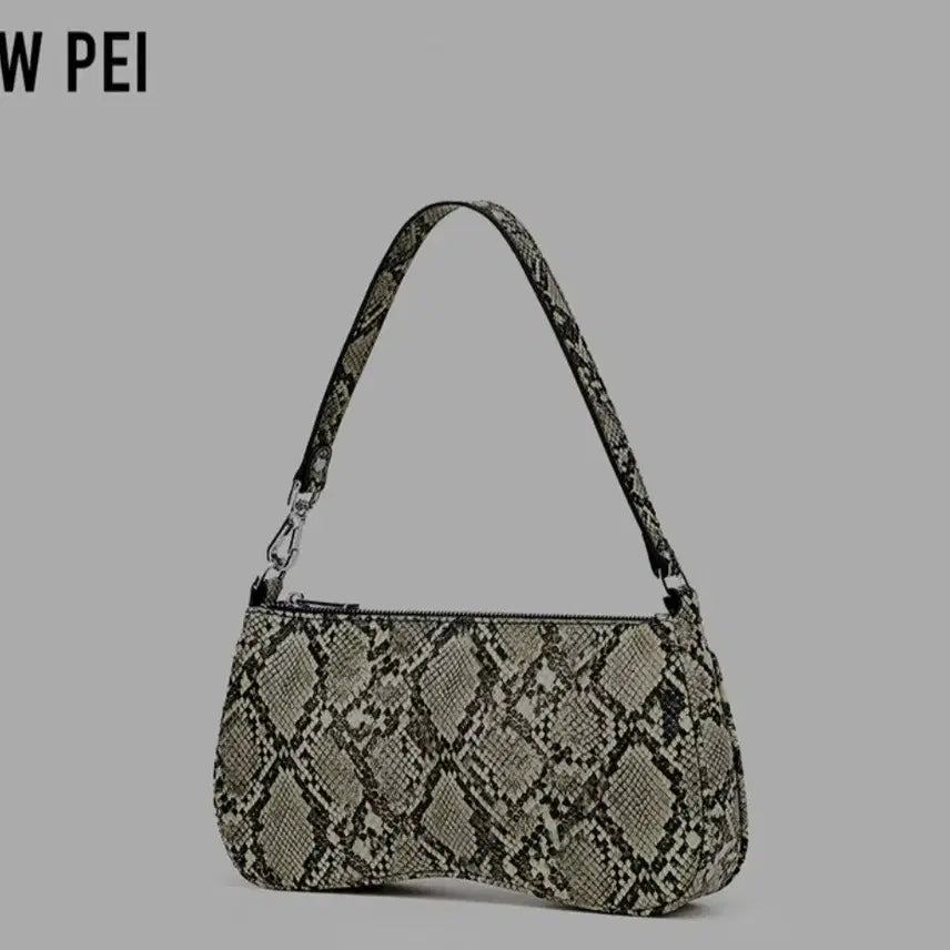 [BUNJANG] Jupe Snake Embossed Eva Bag / 쥬페이 스네이크 엠보스드 에바백