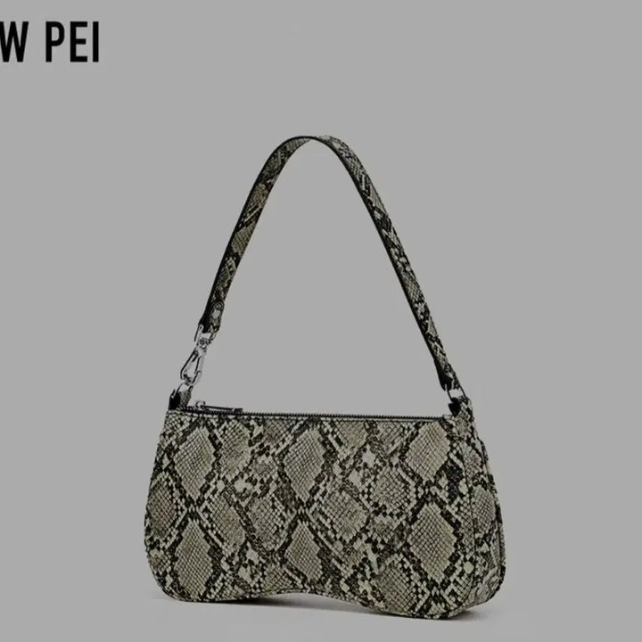 [BUNJANG] Jupe Snake Embossed Eva Bag / 쥬페이 스네이크 엠보스드 에바백