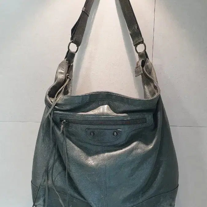 [BUNJANG] Balenciaga Shoulder/Crossbody/Messenger Bag / BALENCIAGA 발렌시아가 정품 빅사이즈 숄더/크로스/메신저 백/가방