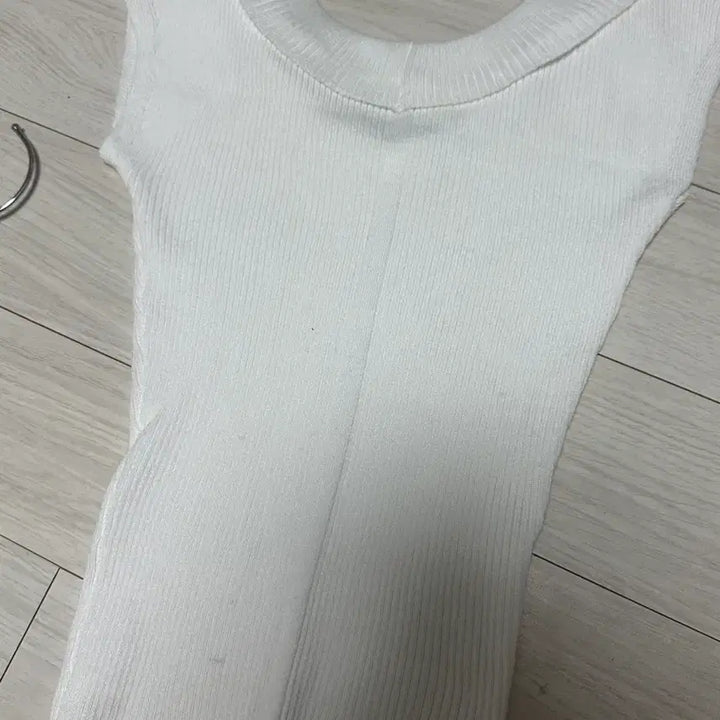 [BUNJANG] Imported Cubic Knit Guest Look Dress / 수입의류 큐빅 니트 하객룩 홀복