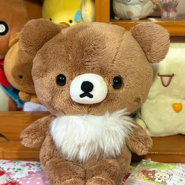[BUNJANG] Rilakkuma Korilakkuma Plush Doll / 리락쿠마 차이로이코구마 인형 코구마 인형