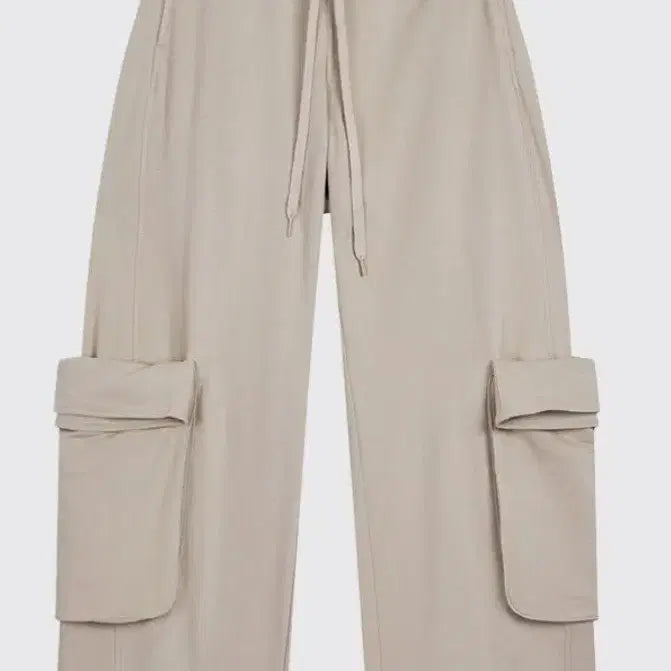 [BUNJANG] OPEN YY Rolled Waist Sweat Cargo Pants / (새상품)OPEN YY 롤드웨이스트 스웻 카고팬츠