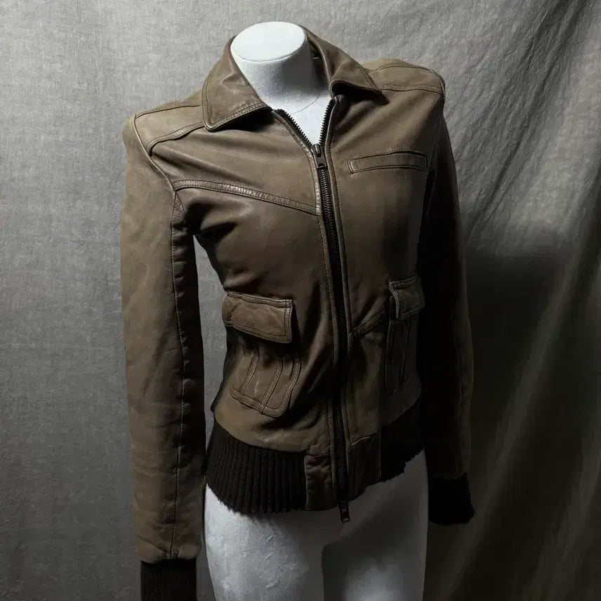 [BUNJANG] Giorgio Brato WLG Leather Jacket / 조르지오 브라토 레더자켓