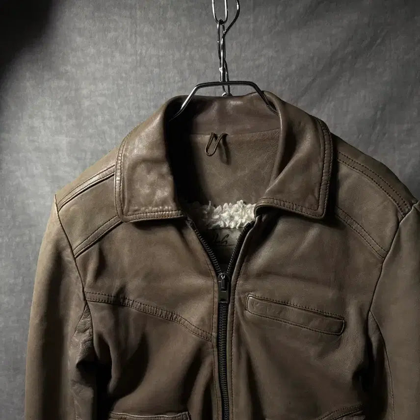 [BUNJANG] Giorgio Brato WLG Leather Jacket / 조르지오 브라토 레더자켓