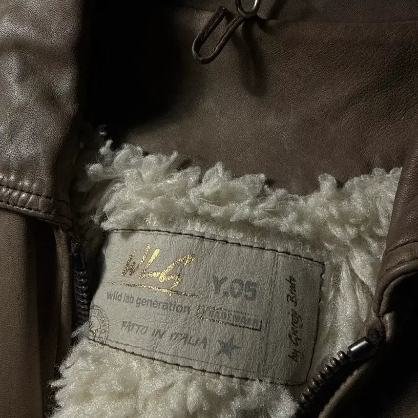 [BUNJANG] Giorgio Brato WLG Leather Jacket / 조르지오 브라토 레더자켓