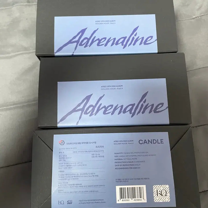 [BUNJANG] ATEEZ Popup Candle / 새상품)에이티즈 팝업 캔들