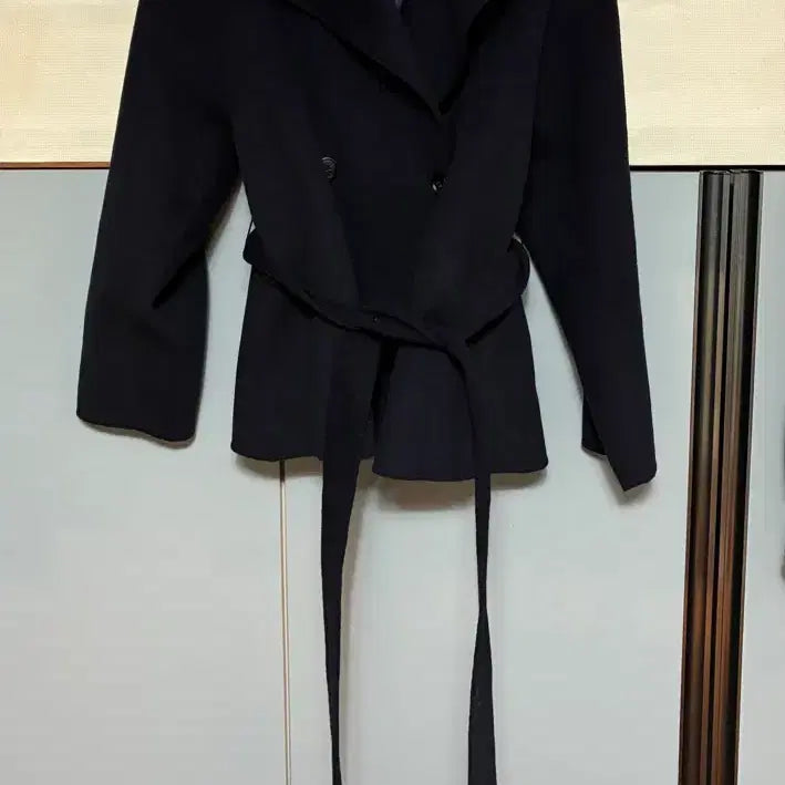 [BUNJANG] Romistory Handmade Navy Coat (New) / 로미스토리 핸드메이드 코트 네이비 (택포+새옷/99-100사이즈)