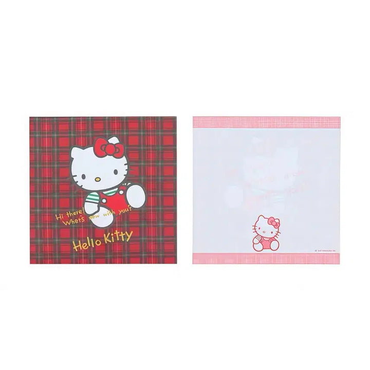 [BUNJANG] Sanrio Hello Kitty Retro Square Memo Check / 산리오 헬로키티 레트로 스퀘어 메모 체크