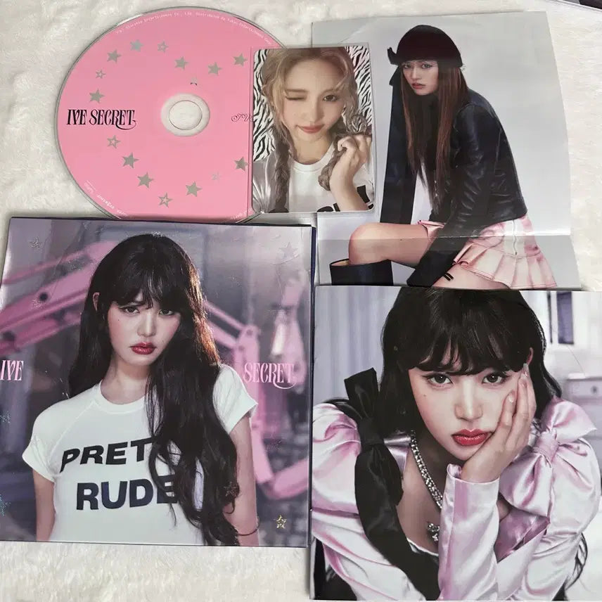 아이브 장원영 가을 시크릿 디지팩 개봉앨범 포토카드 포카