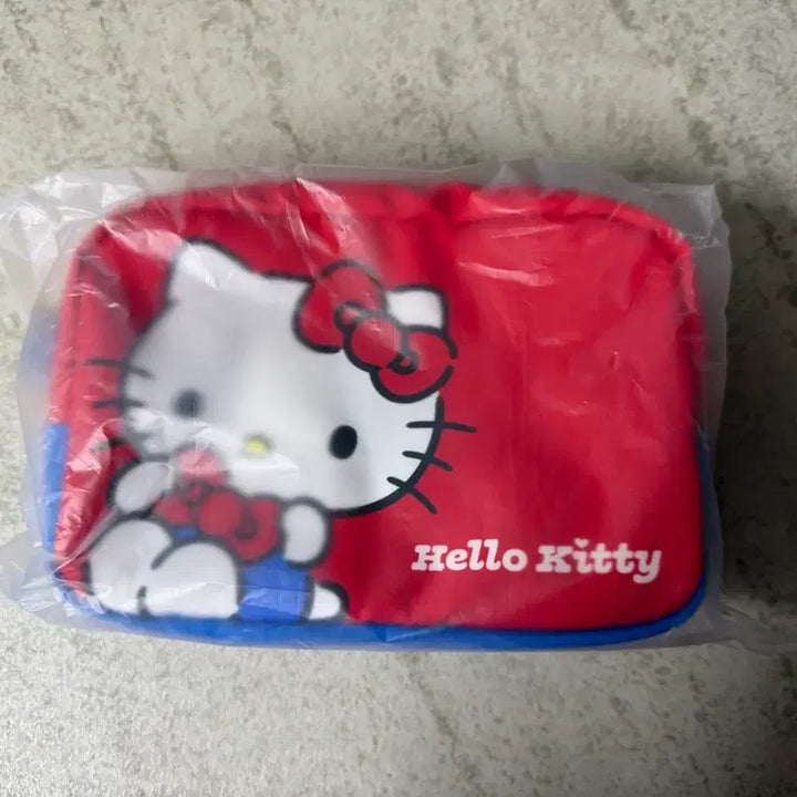 [BUNJANG] Sanrio New Life Series Pouch Kitty Red / 산리오 신생활시리즈 파우치 키티레드