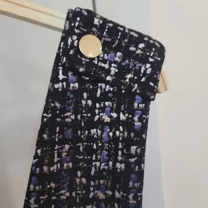 [BUNJANG] ZARA Black Tweed Bustier Dress (S) / 자라 블랙 멜란지 뷔스티에 원피스 S사이즈