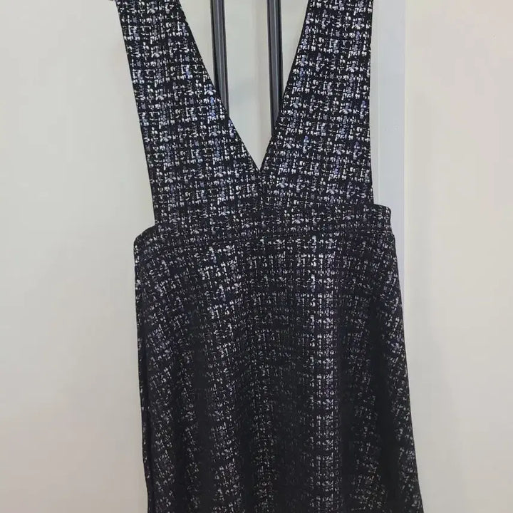 [BUNJANG] ZARA Black Tweed Bustier Dress (S) / 자라 블랙 멜란지 뷔스티에 원피스 S사이즈