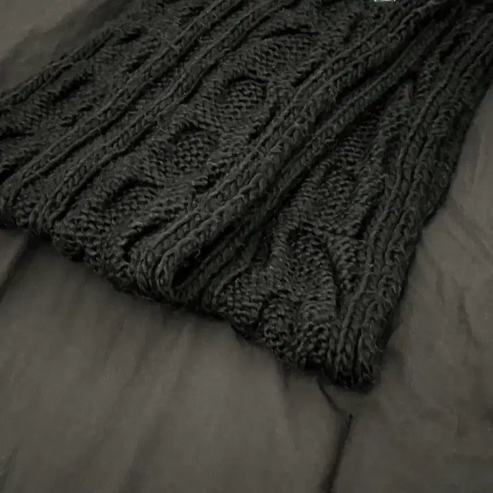 [BUNJANG] Hysteric Glamour Wool Knit Muffler / 히스테릭 글래머 울 니트 머플러