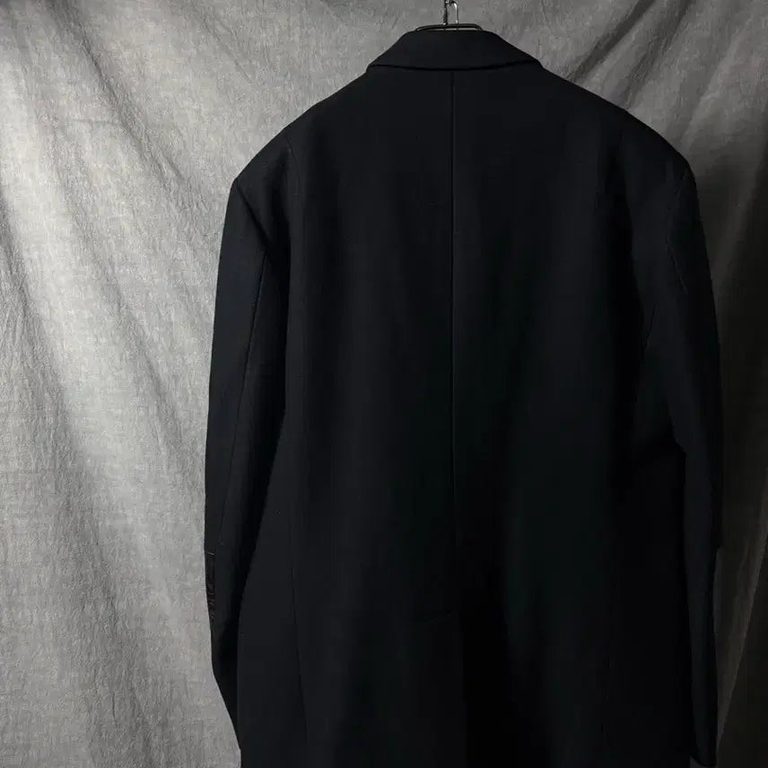 [BUNJANG] Neil Barrett 10FW Runway Leather Sleeve Coat / 닐바렛 10fw 런웨이 레더 슬리브 코트