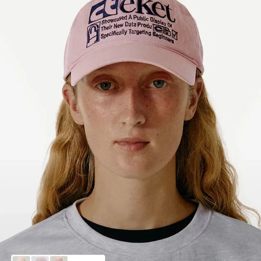 [BUNJANG] teket Pink Ball Cap / 새상품) 테켓 teket 핑크 볼캡