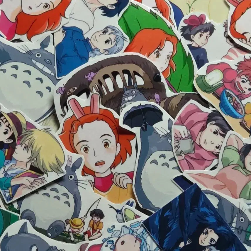 [SOLD OUT] [50컷] 지브리 인컷 아리에티 하울 토토로 키키 포뇨