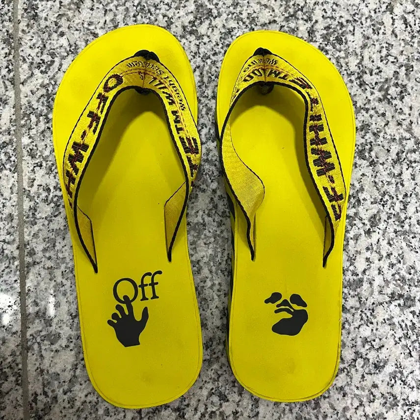 [BUNJANG] Off-White Flip Flop Slippers 260 / 오프화이트 플립플랍 슬리퍼 쪼리 260