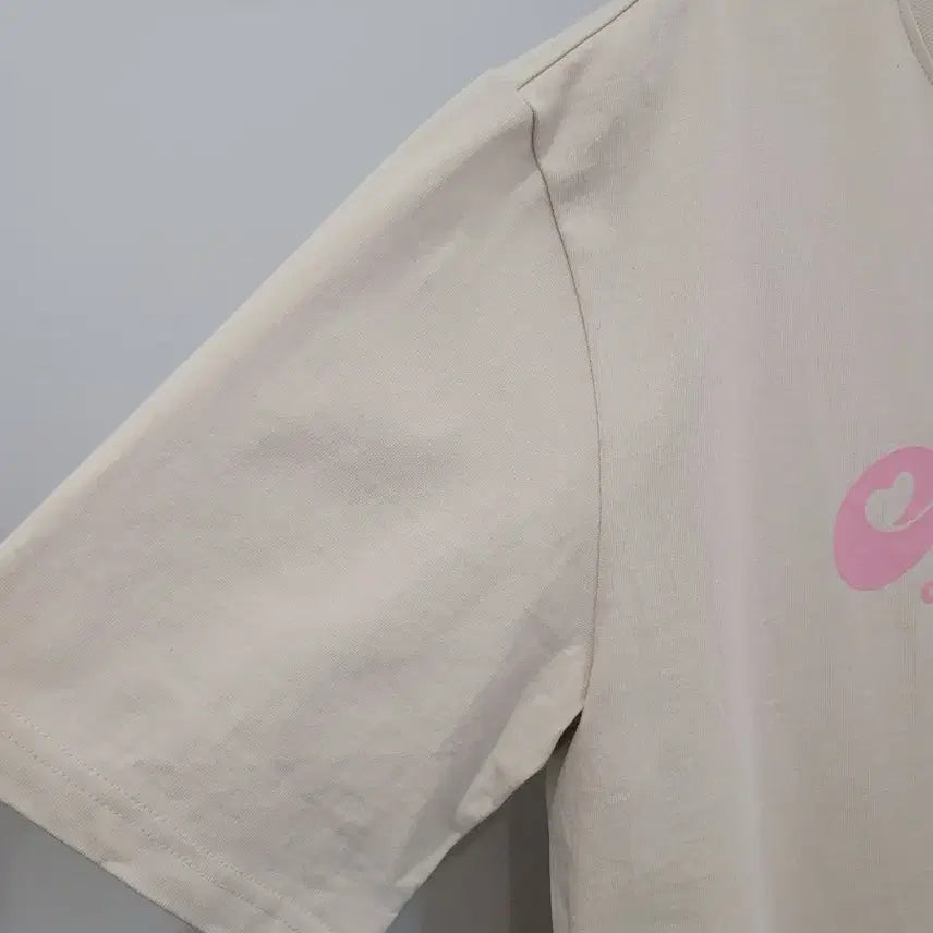[BUNJANG] Oblique &amp; Why Not Pink Logo T-shirt (L) / 오브콜스와이낫 핑크 로고 반팔티셔츠 L사이즈 택달린새제품