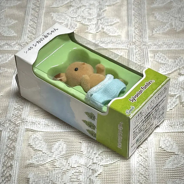 [BUNJANG] Sylvanian Families Knitted Deer Standing Baby (Discontinued) / 실바니안 뜨개 사슴 직립 아기 단종 올드 개봉 보관품