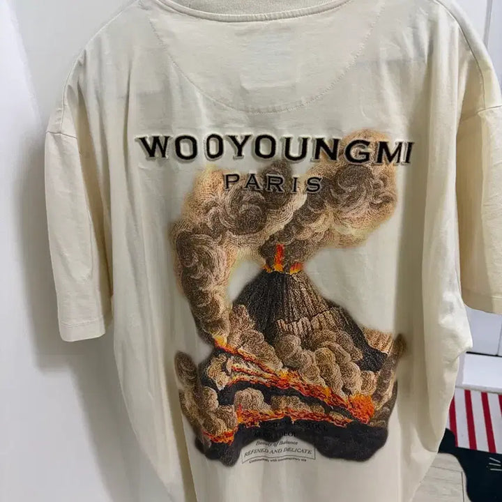 [BUNJANG] Wooyoungmi Volcano T-Shirt / 우영미 볼케이노 티셔츠