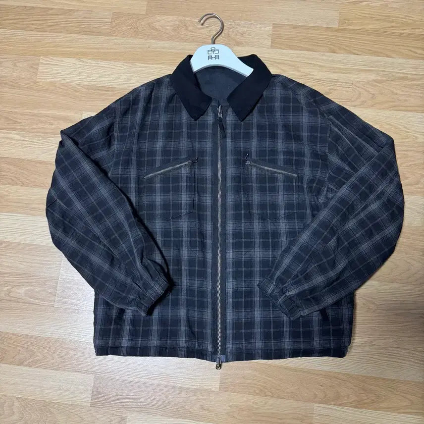 [BUNJANG] NCT DREAM Renjun & Check Black Reversible Blouson / [2] 폴리테루 리버시블 블루종 라미&체크 블랙