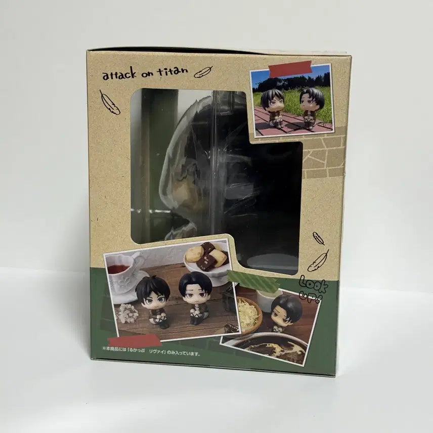 [BUNJANG] Attack on Titan Levi Look Up Figure / 진격의거인 리바이 룩업 새제품