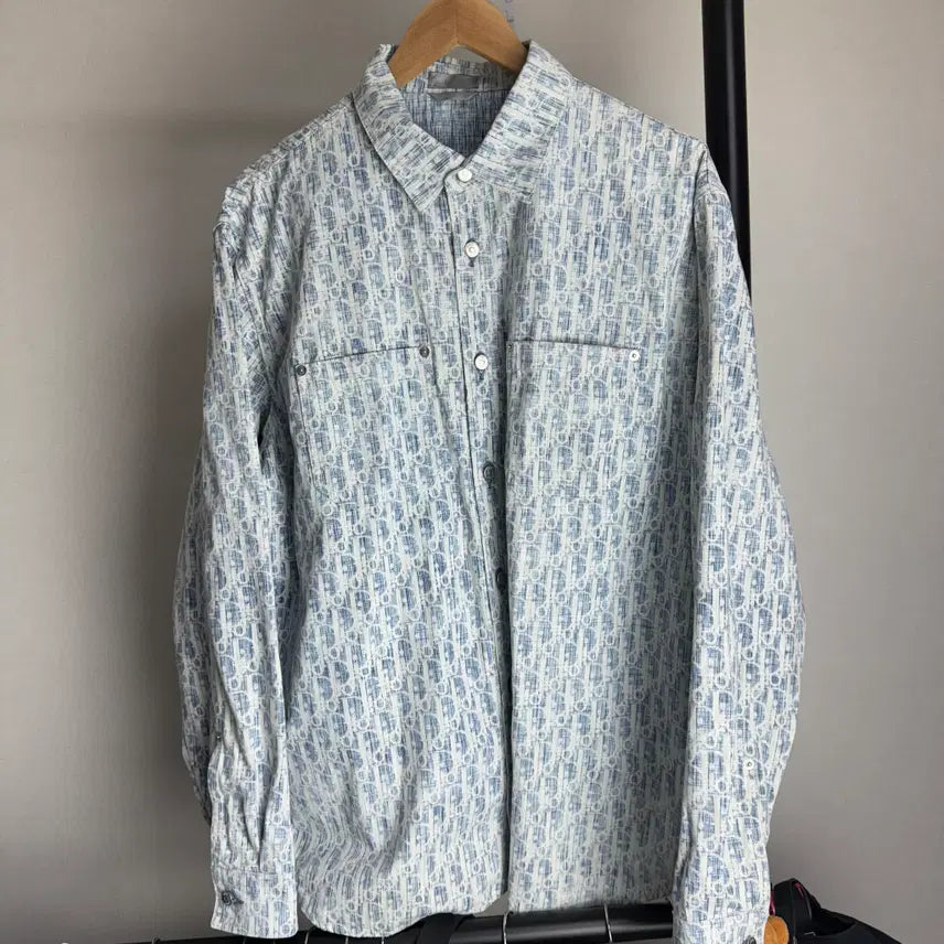 [BUNJANG] Dior Oblique Overshirt / (42)디올 오블리크 카스리 오버셔츠