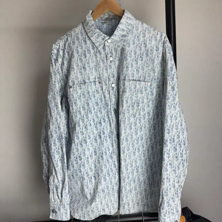 [BUNJANG] Dior Oblique Overshirt / (42)디올 오블리크 카스리 오버셔츠