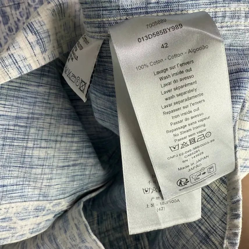 [BUNJANG] Dior Oblique Overshirt / (42)디올 오블리크 카스리 오버셔츠