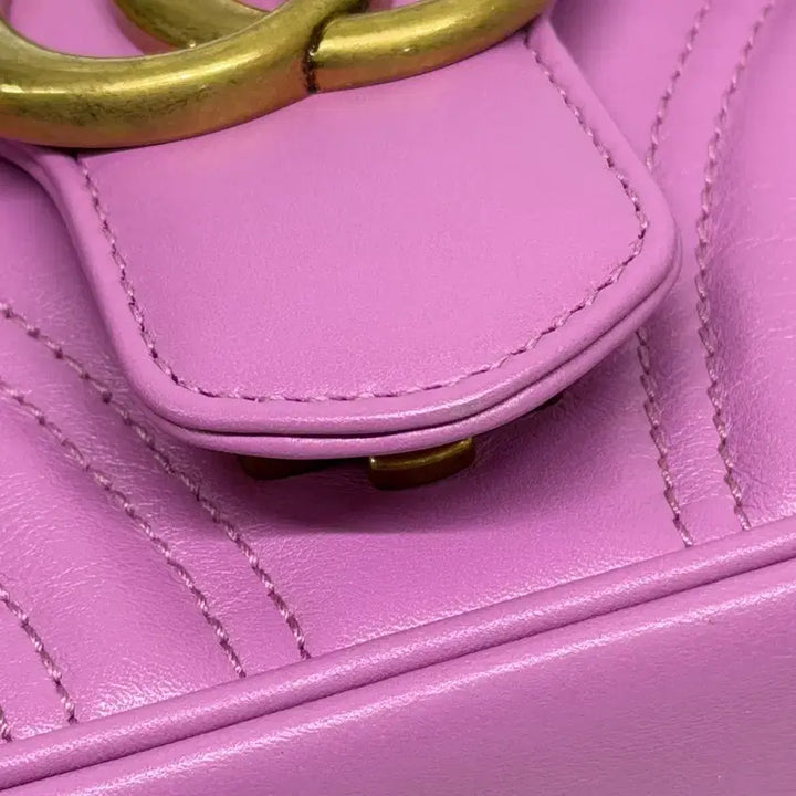 [BUNJANG] Gucci Marmont Matelasse Mini Shoulder Bag / 구찌 마몬트 마틀라세 미니 숄더백