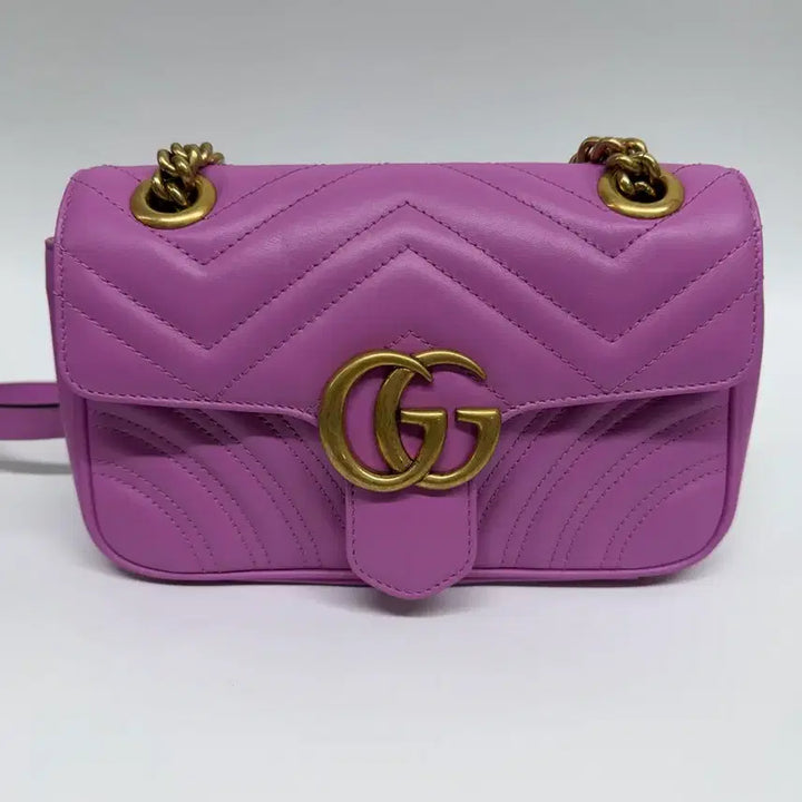 [BUNJANG] Gucci Marmont Matelasse Mini Shoulder Bag / 구찌 마몬트 마틀라세 미니 숄더백