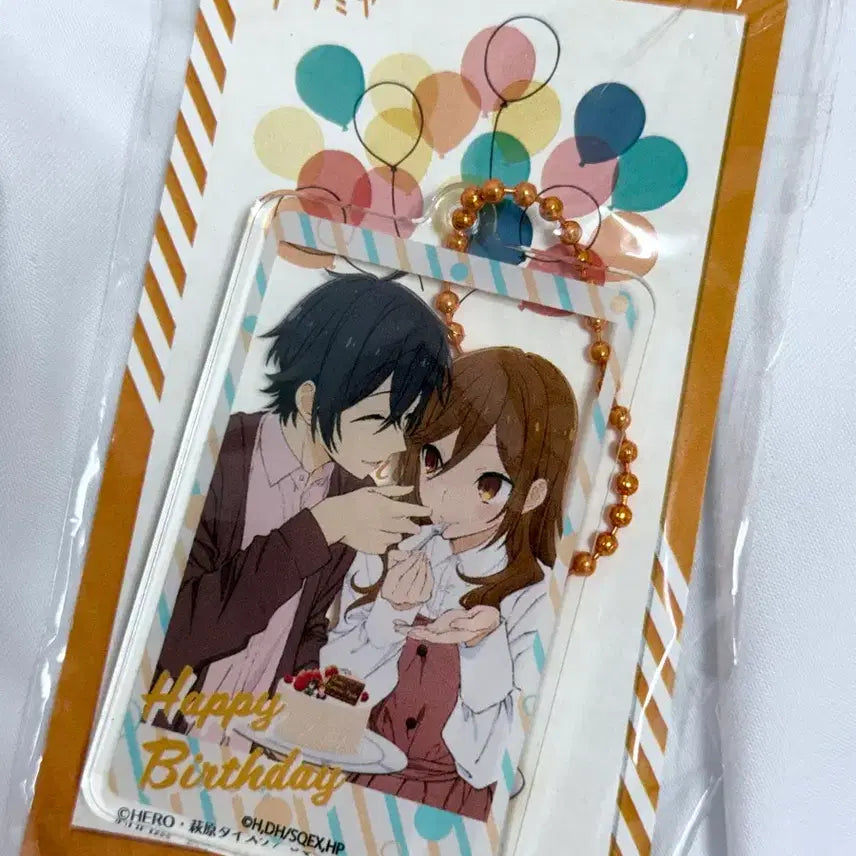 [BUNJANG] Horimiya Birthday Party Event Acrylic Keyholder / (미개봉) 호리미야 벌스데이 아크릴 키홀더