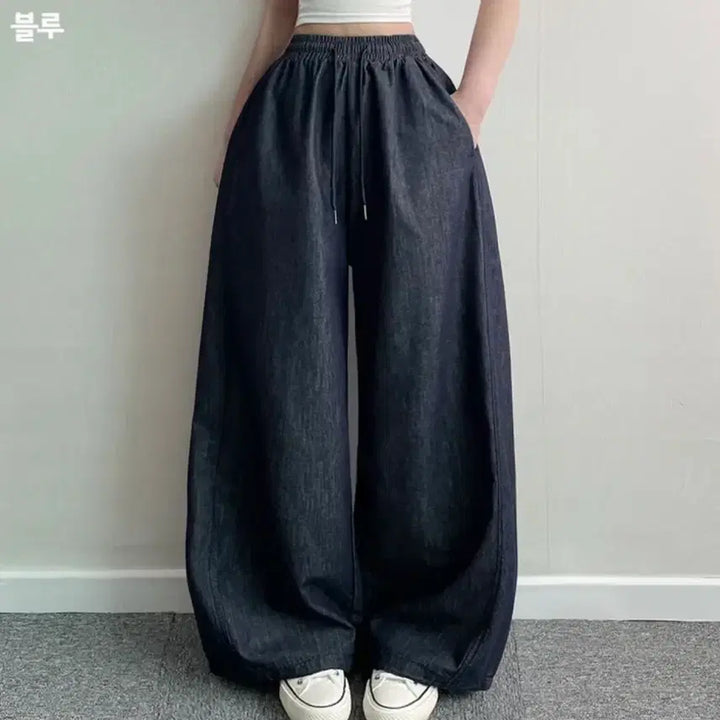 [BUNJANG] Wide Bending Pants Bundle Set / 와이드 밴딩 팬츠 흑청/진청 새제품 일괄판매  [원가 일괄 ₩ 45,00