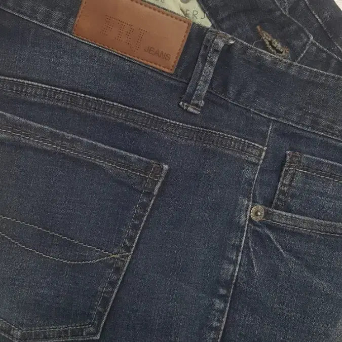 [BUNJANG] FRJ Four-Way Stretch Fleece-Lined Denim Jeans (Size 32) / FRJ 정품(사방스판) 얇은기모대님 32인치(No.13)S급!
