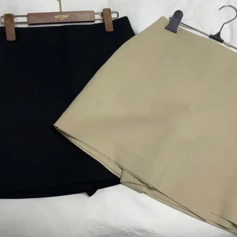 [BUNJANG] Orr Lab Culotte Pants / 오르 랩 큐롯팬츠 - 베이지, 블랙